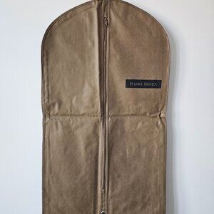 New HARRY ROSEN Brown Garment Bag with Zipper Closure 35.5" x 20.0"